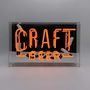 Decorative objects - 'CRAFT BEER' LARGE GLASS NEON SIGN - LOCOMOCEAN