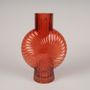 Objets de décoration - Vase en verre bordeaux D22cm H32cm - LE COMPTOIR.COM