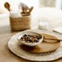 Assiettes au quotidien - Plates Made From Reclaimed Teak Wood - ORIGINALHOME 100% ECO DESIGN