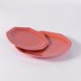 Formal plates - The porcelain dessert plate - Terracotta - OGRE LA FABRIQUE