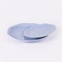 Couverts & ustensiles de cuisine - L'assiette à dessert en porcelaine - Bleu clair - OGRE LA FABRIQUE