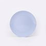 Kitchenettes - La grande assiette ronde en porcelaine -Bleu clair - OGRE LA FABRIQUE
