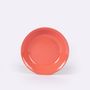 Everyday plates - The round porcelain soup plate - Terracotta - OGRE LA FABRIQUE