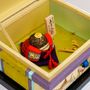 Coffrets et boîtes - Chabako japonais, boîte décorative, Kyo-Yuzen teint à la main « Tango-no-sekku (fête de mai des garçons) » - INTERIOR CHABAKO