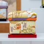 Caskets and boxes - Japanese Chabako, Decorative Box, Hand-Dyed Kyo-Yuzen "Osho-Gatsu (New Year Celebration)" - INTERIOR CHABAKO