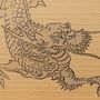 Boîtes de rangement  - Chabako japonais, boîte de rangement décorative, Kyo-Yuzen teint à la main « UNRYU (Dragon) » - INTERIOR CHABAKO