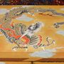 Storage boxes - Japanese Chabako, Decorative Storage Box, Hand-Dyed Kyo-Yuzen "UNRYU (Dragon)" - INTERIOR CHABAKO