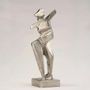 Sculptures, statuettes et miniatures - Sculpture en acier inoxydable/bronze de la collection de figurines - GALLERY CHUAN