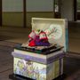 Coffrets et boîtes - Chabako japonais, boîte décorative, Kyo-Yuzen teint à la main « Tango-no-sekku (fête de mai des garçons) » - INTERIOR CHABAKO