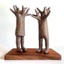 Unique pieces - 'Treepeople' . Sculptures. - CIRCATERRA CÉRAMIQUE