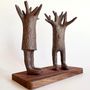 Pièces uniques - Sculptures ' Treepeople' - CIRCATERRA CÉRAMIQUE