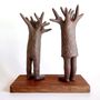 Unique pieces - 'Treepeople' . Sculptures. - CIRCATERRA CÉRAMIQUE