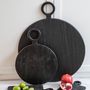 Platter and bowls - Black Mango Wood boards - BE HOME