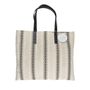 Bags and totes - Striped Embroidered Tote - JO & MARG