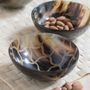 Platter and bowls - Water Buffalo Horn bowls - BE HOME