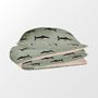 Bed linens - ORGANIC COTTON DUVET COVER/whale+free poster. - STUDIOLOCO