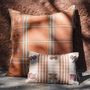 Fabric cushions - PARASOL & GOLDENFISH cushion - BHUTAN TEXTILES