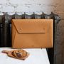 Clutches - Computer Sleeve - Recycled Leather - MAISON ORIGIN