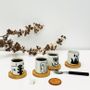 Accessoires thé et café - Ensemble de 4 tasses, boîte de 4 tasses - OPJET PARIS