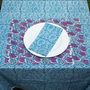 Linge de table textile - linge de table block print - ZEN ETHIC *