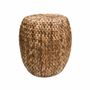 Fabric cushions - Water hyacinth Tables/poufs - ORIGINALHOME 100% ECO DESIGN