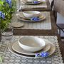 Formal plates - natural handcrafted gres collection - FIORIRA UN GIARDINO SRL