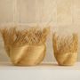 Decorative objects - Wavy Furry baskets by AS'ART - AS'ART A SENSE OF CRAFTS