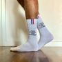 Chaussettes -  Chaussettes : J'suis Français c'est La Classe !! - SOCKS X POLITICS