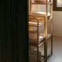 Bathroom storage - 3 tier bamboo shelf 30.5x30.5x75.5 cm BA22000  - ANDREA HOUSE