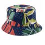 Hats - bob - green leaves - LE CHAPOTE