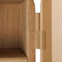 Night tables - Small bedside table in solid oak - MANUFACTURE JACQUEMIN