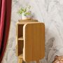 Night tables - Small bedside table in solid oak - MANUFACTURE JACQUEMIN