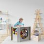 Bureaux - Table pour enfants et banc Happy, idéales pour hotels, concept stores et chambres d'enfants - RIPPOTAI
