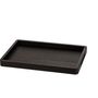 Trays - Serving tray in solid oak stained black - MANUFACTURE JACQUEMIN