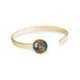Jewelry - Thin bangle fully gilded with fine gold Les Parisiennes Klimt - LES JOLIES D'EMILIE