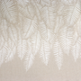 Throw blankets - NEW Fern Pure Cotton Throw - Available in Beige and Light Green - 130 x 190 cm - J.J. TEXTILE LTD