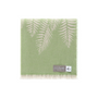 Throw blankets - NEW Fern Pure Cotton Throw - Available in Beige and Light Green - 130 x 190 cm - J.J. TEXTILE LTD