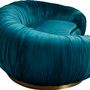 Sofas - Sofa Perugia 2-Seater Emerald 195cm - KARE DESIGN GMBH