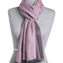 Scarves - Shawl Baby Alpaca & Silk -Double Sided. Natural fibre. Luxury and sustainable - PUEBLO
