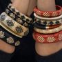 Bijoux - Lacets et poignets de perles Queen - ZENZA