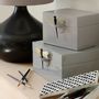 Decorative objects - Dragonfly lacquer box - OI SOI OI