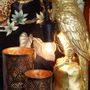 Objets de décoration - Lampe de table PERROQUET, dorée/noire - GOLDBACH GESCHENKARTIKEL GMBH