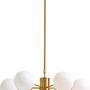 Hanging lights - Pendant Lamp Heavenly Gold Ø70cm - KARE DESIGN GMBH
