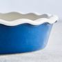 Platter and bowls - Barbary & Oak Foundry 27cm Ceramic Pie Dish - RKW LTD - BARBARY & OAK