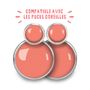Jewelry - Nomade Billes silver Les Parisiennes Flash Pamplemousse - LES JOLIES D'EMILIE