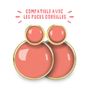 Jewelry - Nomade Billes gold Les Parisiennes Flash Pamplemousse - LES JOLIES D'EMILIE