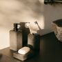 Porte-savons - Porte-savon en travertin noir 13x9x5 cm BA22181 - ANDREA HOUSE