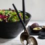 Platter and bowls - Black mango wood bowls - BE HOME