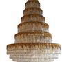 Wall lamps - Realization lighting in  bronze, crystal, rock crystal / custom-made  - OMBRES ET FACETTES