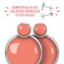 Jewelry - Nomade Puces silver Les Parisiennes Flash Pamplemousse - LES JOLIES D'EMILIE